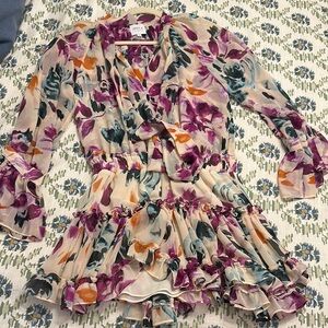 Floral Ruffle Dress